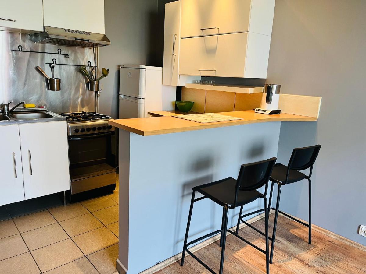 Apartament Sky - Parking, 3 Minuty Do Plazy Gdansk Bagian luar foto